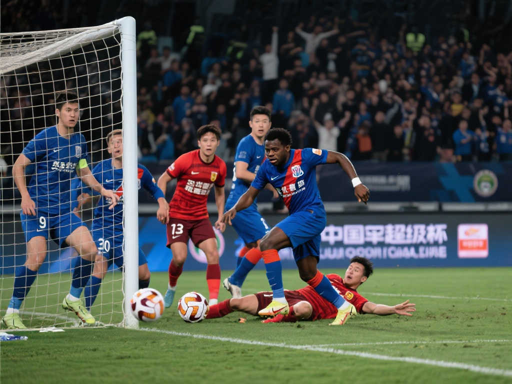 申花1-0力克海港，第四次问鼎超级杯！马莱莱意外破门成关键